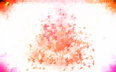 Light Red vector pattern in square style.