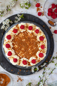No Bake Speculoos Cookie Butter Cheesecake