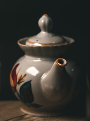 painted teapot