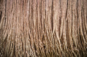 Peruvian alpaca fiber texture