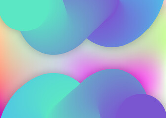 Liquid elements background with dynamic shapes and fluid.