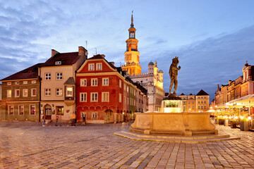 Market square, Poznan, Poland.  © Tomasz Warszewski