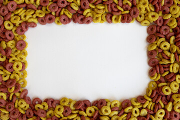 cereal cheerios background, delicious rings breakfast cereal