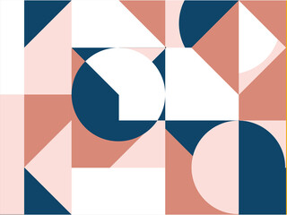 Obraz premium Geometric background with abstract element shapes. Abstract design template for brochures, flyers, magazine, business card, branding, banners, headers, book covers, notebooks background vector