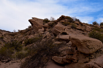 landscape with sky and clouds