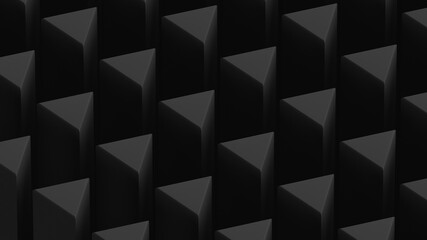Decorative background in dark colors. Triangular shapes.