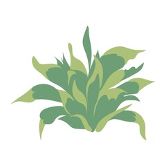 Botanical drawing. Meadow greens minimal logo, abstract leaf and blooming flowers sketch element,.