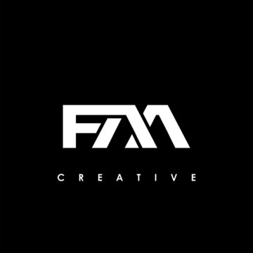 FAA Letter Initial Logo Design Template Vector Illustration