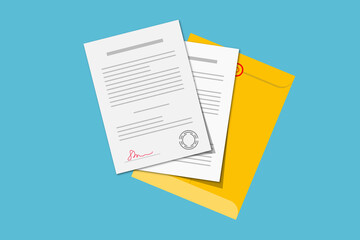 business document file