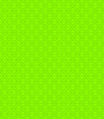 Vector geometric diamond-shaped pattern on a juicy light green background
