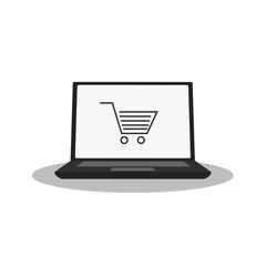 online shopping on internet website at home.