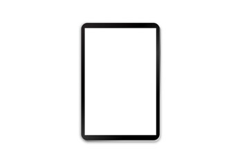 Tablet laptop computer PC with blank screen mock up 
