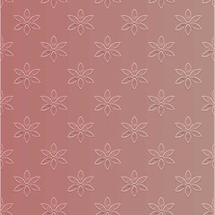 solid color beige flowered pattern with gradient