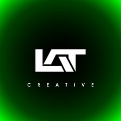 LAT Letter Initial Logo Design Template Vector Illustration