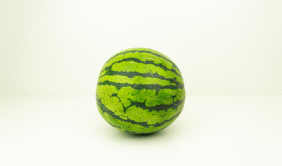 Watermelon on white background