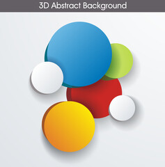 Circles symbol with swirling lines on white background, business icon.