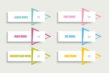 Web Banners Design. Can be used for workflow layout, diagram, number options, step up options, web design, banner template, infographic, timeline.