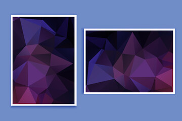 abstract textured polygonal background vector. Blurry triangle design. The pattern can be used for the background.	