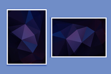 abstract textured polygonal background vector. Blurry triangle design. The pattern can be used for the background.	