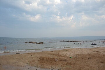 beach and sea