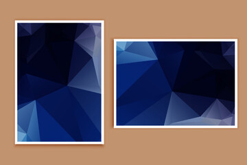 abstract textured polygonal background vector. Blurry triangle design. The pattern can be used for the background.	