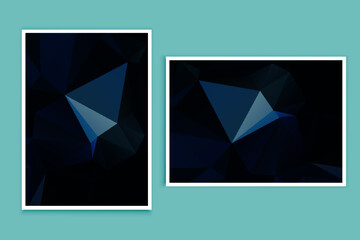 abstract textured polygonal background vector. Blurry triangle design. The pattern can be used for the background.	
