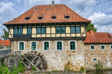 Historische Wassermühle in Burgsteinfurt