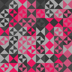Fototapeta premium Abstract Geometric Pattern generative computational art illustration