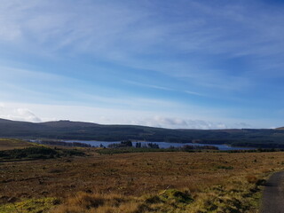 landscape with mountains