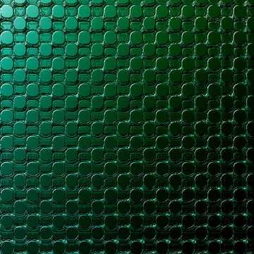 dark green metallic squares
