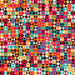 Abstract Geometric Pattern generative computational art illustration