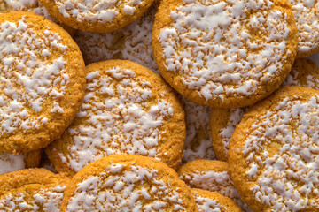 Oatmeal Cookie Background