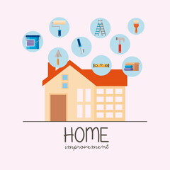 nine home improvement icons