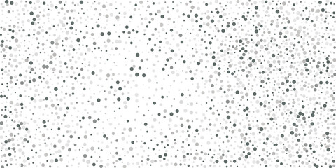 Silver shine of confetti on a white background.  Luxury festive background. Decorative element. Element of design. Vector illustration, EPS 10.