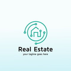 contains data on available homes for purchase logo design
