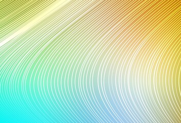 Light Blue, Yellow vector texture with colored lines.