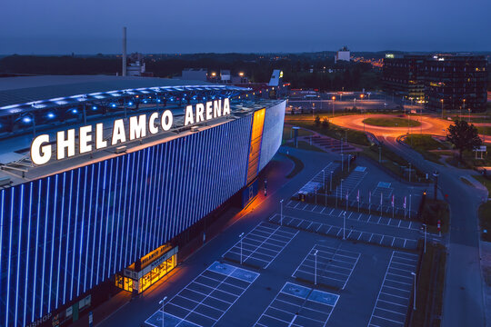 Ghelamco Arena. Ghent, Belgium - June 2021