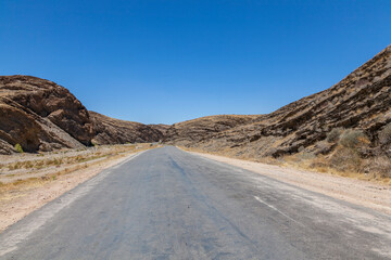 Fototapeta na wymiar Über den Kuiseb Pass nach Solitaire, Namibia