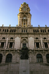 Fototapeta na wymiar Câmara Municipal do Porto - Portugal