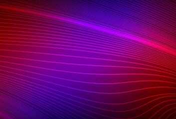 Dark Blue, Red vector glossy abstract background.