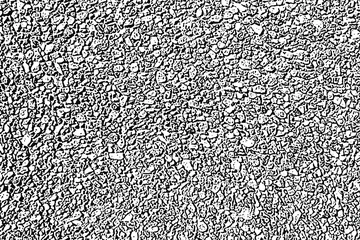 Foto op Canvas Grunge texture of a wall made of small stones. Monochrome background of fine gravel with spots, noise and grain. Overlay template. Vector illustration © Наталья Барсова