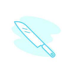 Illustration Vector Graphic of Knife icon