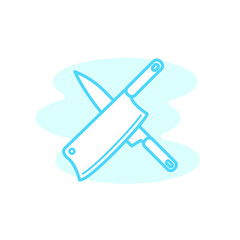 Illustration Vector Graphic of Knife icon