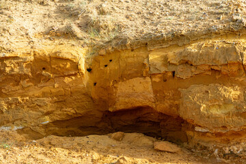 cave in the cave