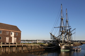 Salem Maritime National Historic Site, Salem, Massachusetts - obrazy, fototapety, plakaty