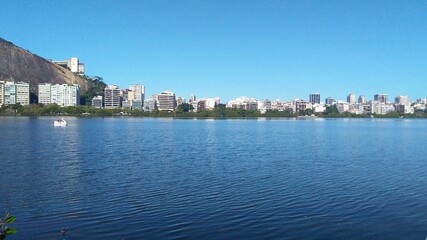 Fototapeta premium lake como country