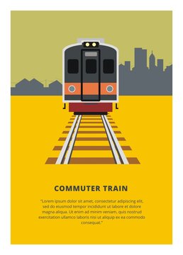 Traveling by commuter train