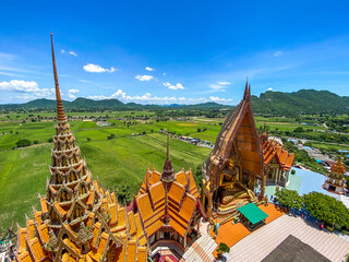 Wat Tham Khao Noi and Wat Tham Sua in Kanchanaburi, Thailand