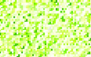 Light Green, Yellow vector background with rectangles.