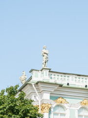 Fototapeta na wymiar Statue in Saint Petersburg, Russia